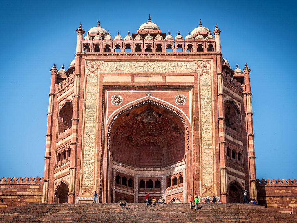Example of Indo-Islamic Architecture: Fatehpur Sikri, Agra